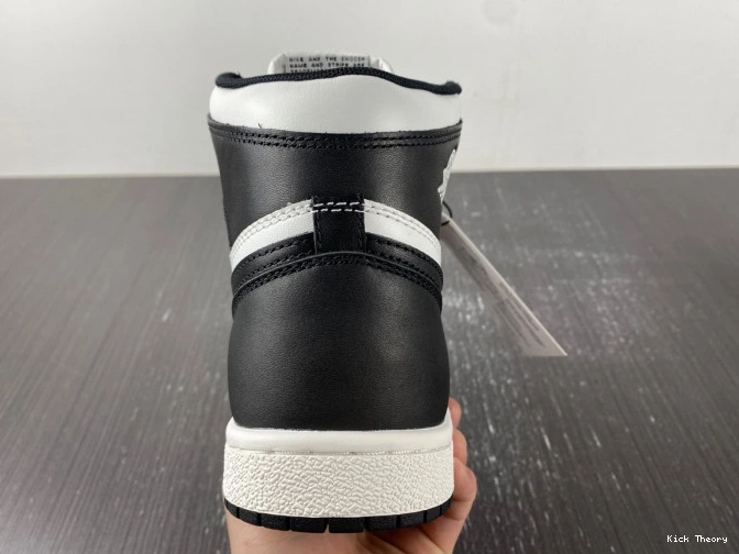 Kick Theory High White (2023) 1 Jordan Black 85 BQ4422-001 Retro 0717